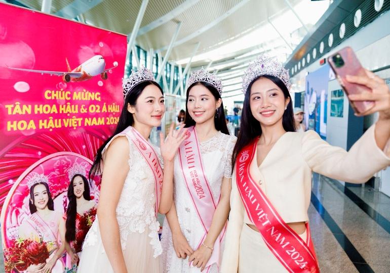 Tân Hoa hậu Việt Nam bay cùng Vietjet trên hành trình đầu tiên sau lễ đăng quang- Ảnh 1. Tân Hoa hậu Việt Nam bay cùng Vietjet trên hành trình đầu tiên sau lễ đăng quang- Ảnh 1.