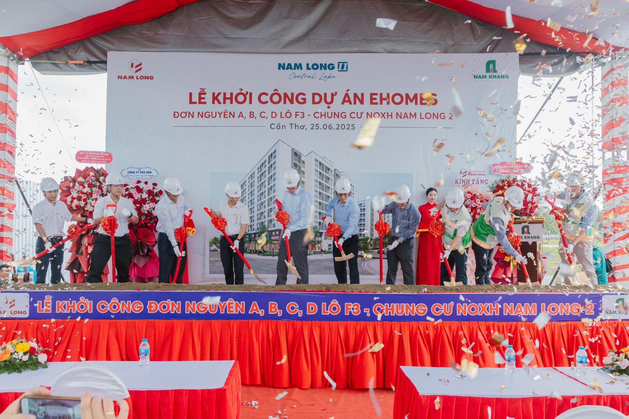 Nam Long khởi công 671 căn nhà ở xã hội EhomeS tại Cần Thơ- Ảnh 1. Nam Long khởi công 671 căn nhà ở xã hội EhomeS tại Cần Thơ- Ảnh 1.
