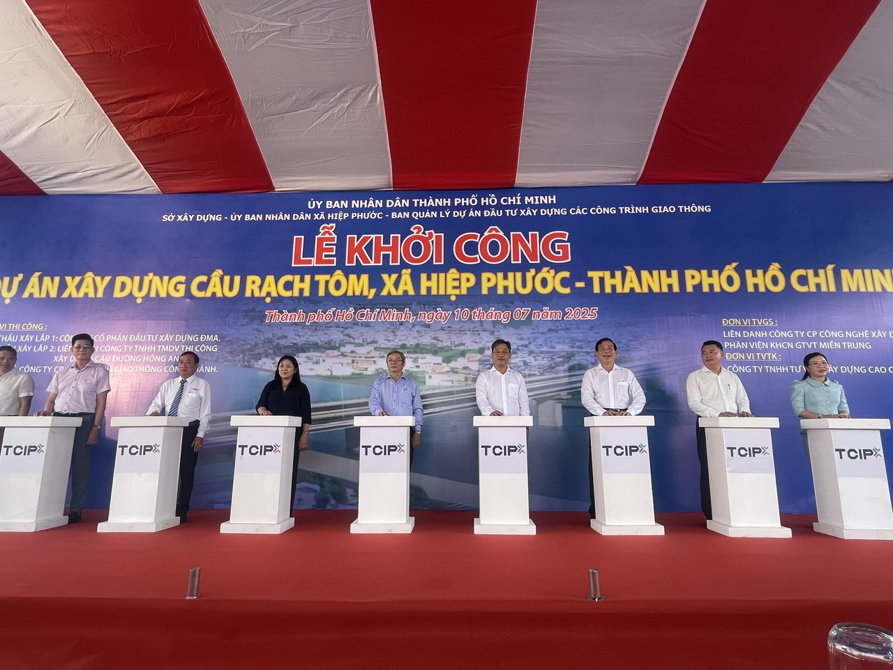 Cầu gần 500 tỉ đồng kết nối TP HCM với tỉnh Tây Ninh chính thức khởi công- Ảnh 2.