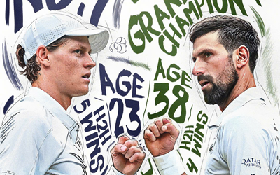 Sinner "hủy diệt" Djokovic với trận giao bóng tốt nhất sự nghiệp - Ảnh 3.