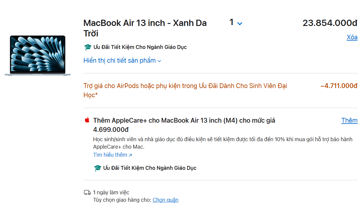 Động thái mới của Apple sau khi giảm giá loạt sản phẩm tại Việt Nam- Ảnh 1.