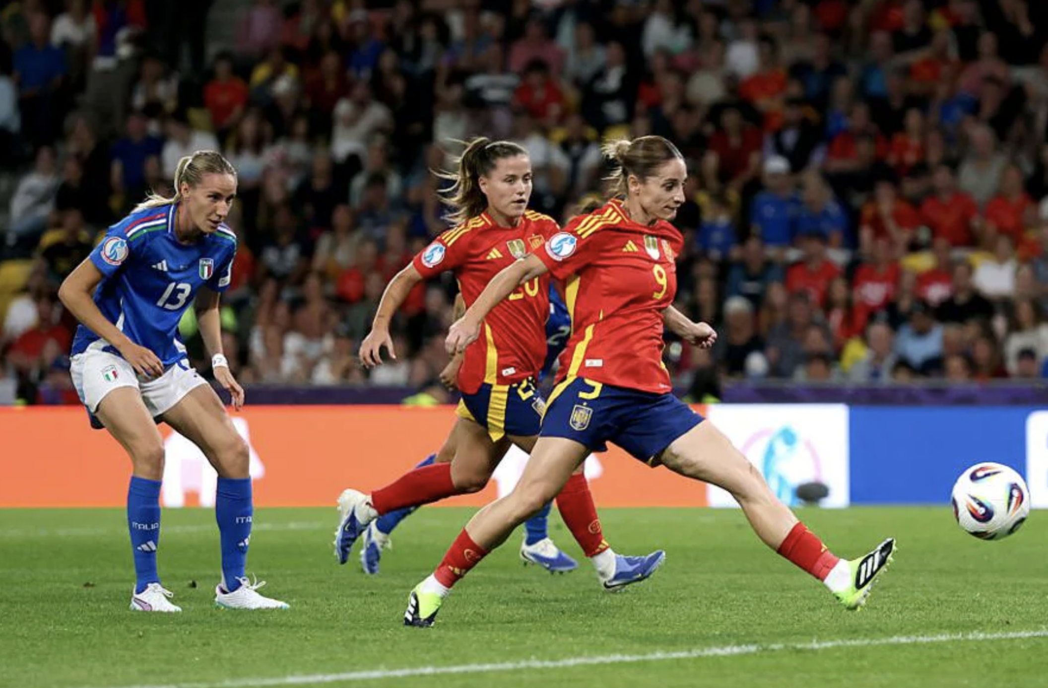 Tây Ban Nha toàn thắng, đồng hương Ronaldo chia tay sớm Euro nữ - Ảnh 6.