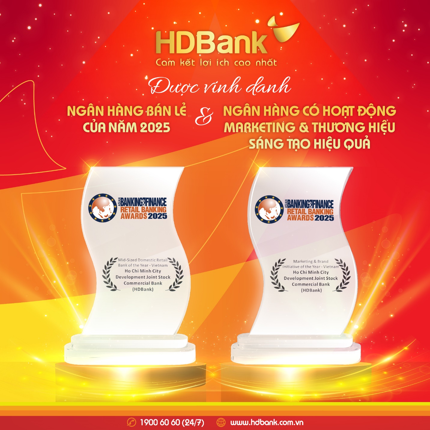 HDBank nhận hai giải thưởng lớn từ Asian Banking & Finance- Ảnh 2. HDBank nhận hai giải thưởng lớn từ Asian Banking & Finance- Ảnh 2.
