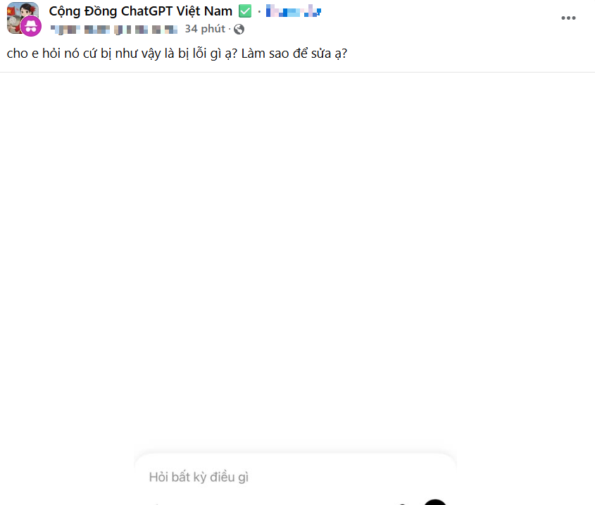 ChatGPT bất ngờ bị sập - Ảnh 1.