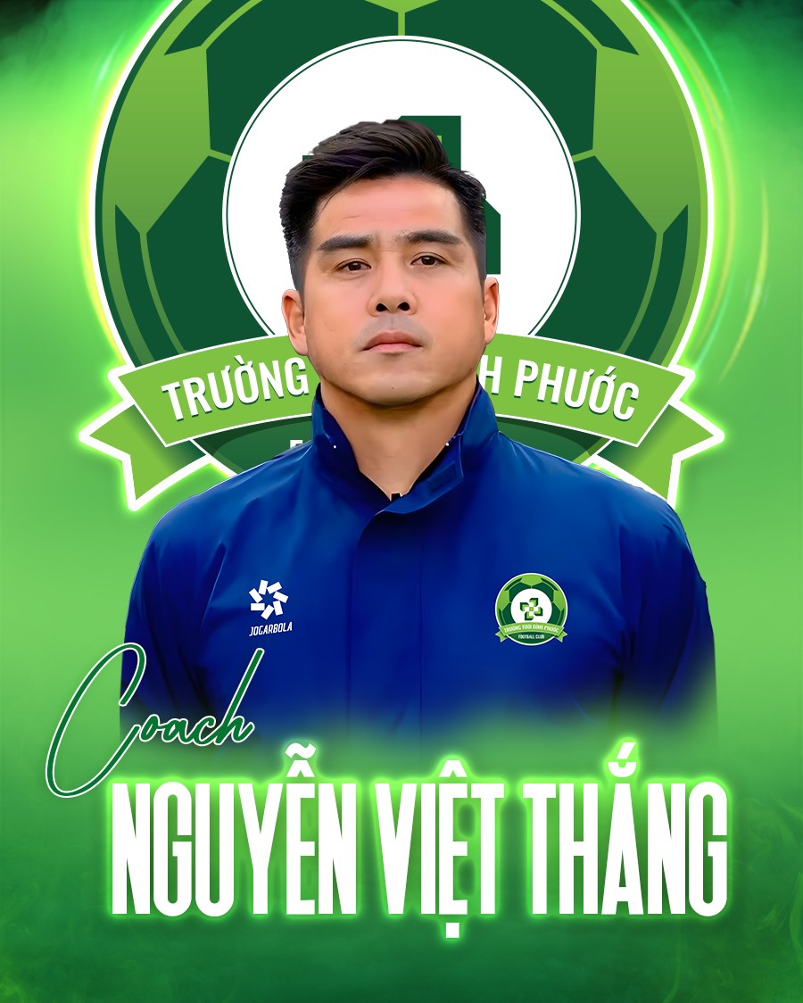 HLV Việt Thắng chính thức ngồi ghế nóng Bình Phước - Ảnh 1.