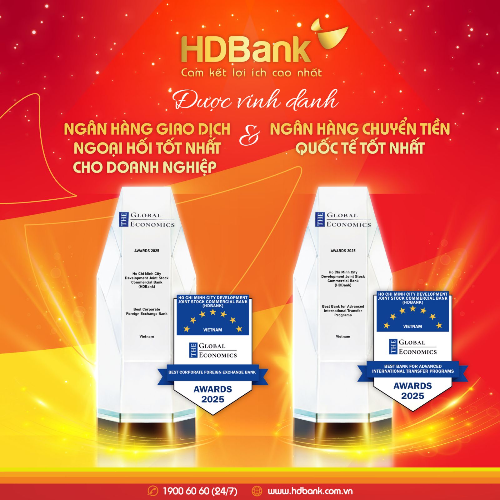 HDBank ghi dấu ấn mạnh mẽ với ba giải thưởng lớn trong nước và quốc tế- Ảnh 3. HDBank ghi dấu ấn mạnh mẽ với ba giải thưởng lớn trong nước và quốc tế- Ảnh 3.