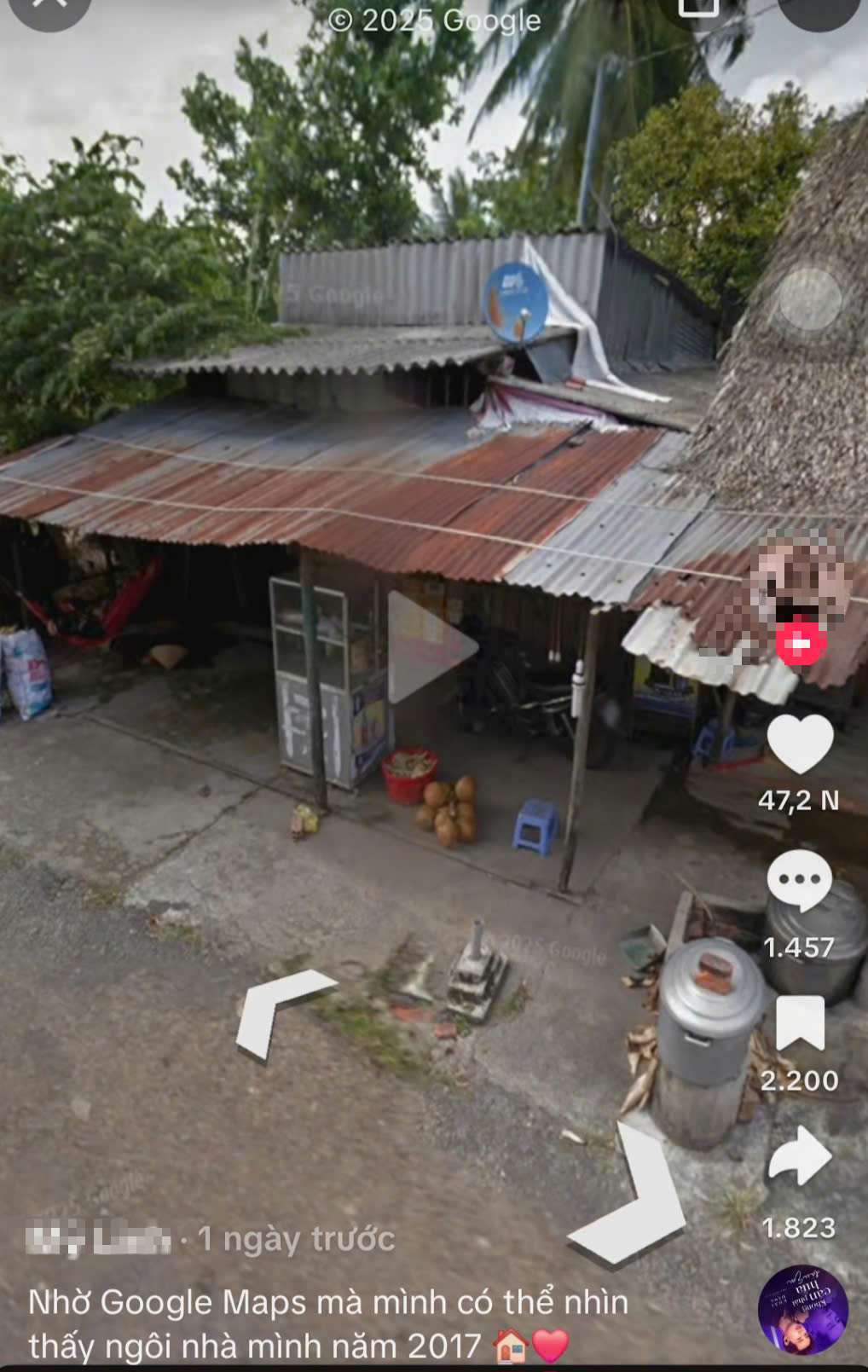 Cách xem lại hình ảnh ngôi nhà cũ trên Google Maps đang được chia sẻ rần rần trên mạng- Ảnh 1. Cách xem lại hình ảnh ngôi nhà cũ trên Google Maps đang được chia sẻ rần rần trên mạng- Ảnh 1.