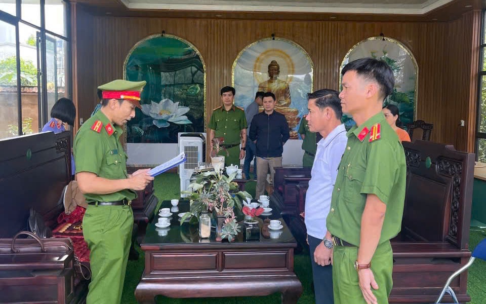 Công an thông tin việc bắt giữ ông Lê Anh Tuấn - Ảnh 2.