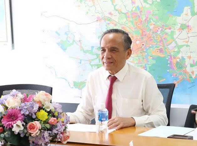 Ông Lê Hoàng Châu: Báo Người Lao Động là bạn đồng hành của doanh nghiệp bất động sản- Ảnh 1. Ông Lê Hoàng Châu: Báo Người Lao Động là bạn đồng hành của doanh nghiệp bất động sản- Ảnh 1.