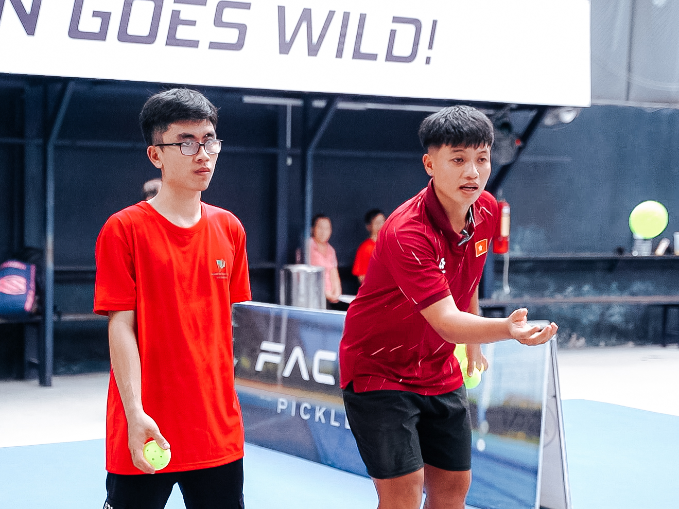 VIDEO: Warm free pickleball class for autistic and mentally disabled children - Photo 7. VIDEO: Ấm áp lớp học pickleball miễn phí cho trẻ tự kỷ, khuyết tật trí tuệ- Ảnh 7.
