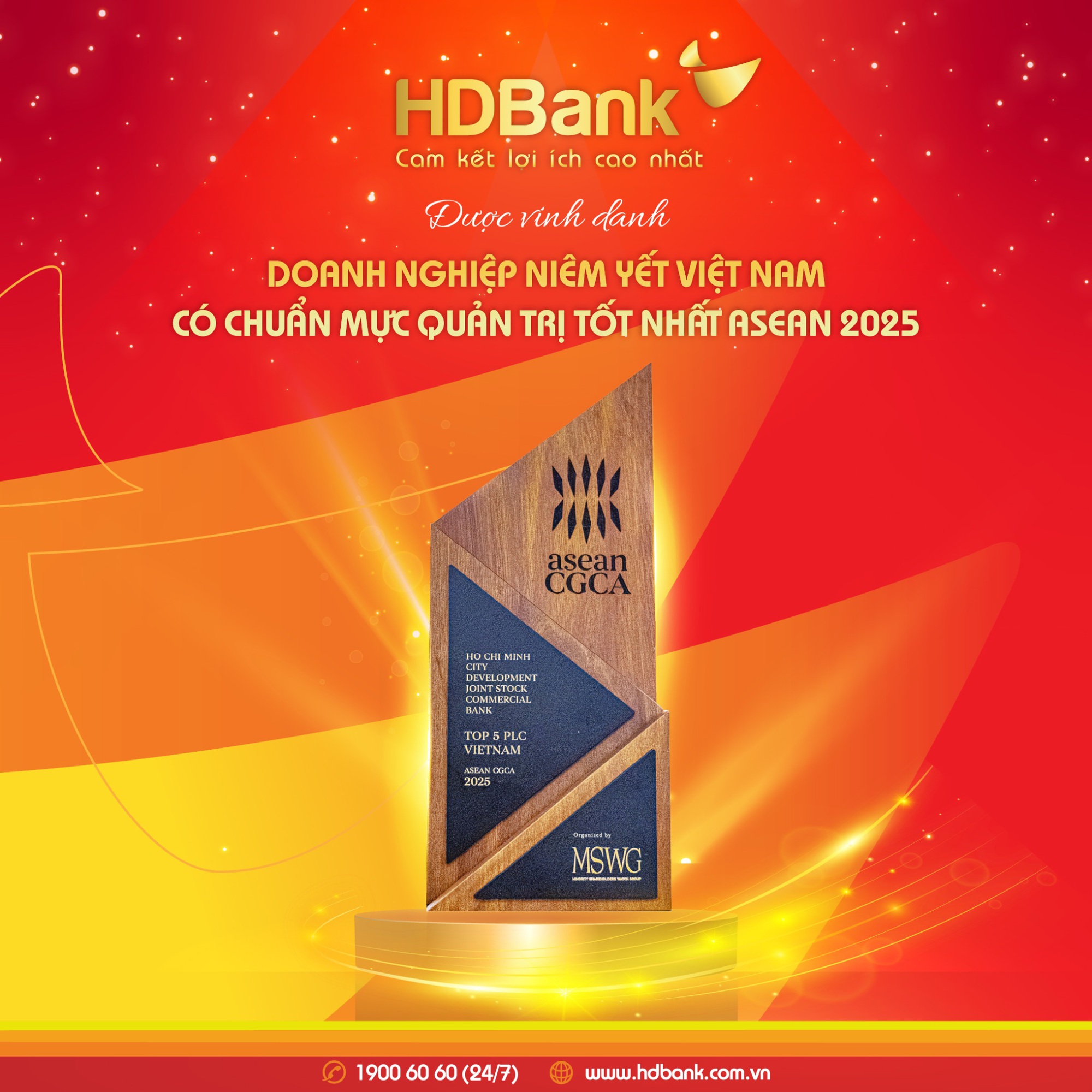HDBank – Ngân hàng Việt được vinh danh Top 5 Quản trị chuẩn mực ASEAN 2025- Ảnh 1.