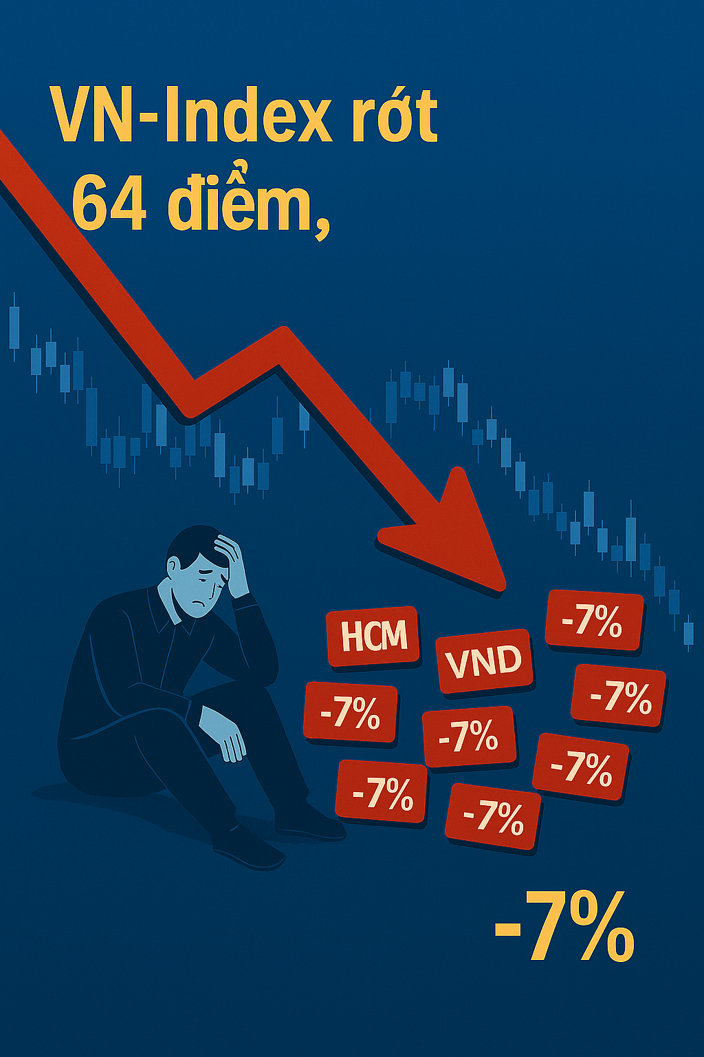 ហេតុអ្វីបានជាទីផ្សារភាគហ៊ុនធ្លាក់ចុះយ៉ាងគំហុក? - រូបថត ១. vì sao chứng khoán giảm mạnh - Ảnh 1.