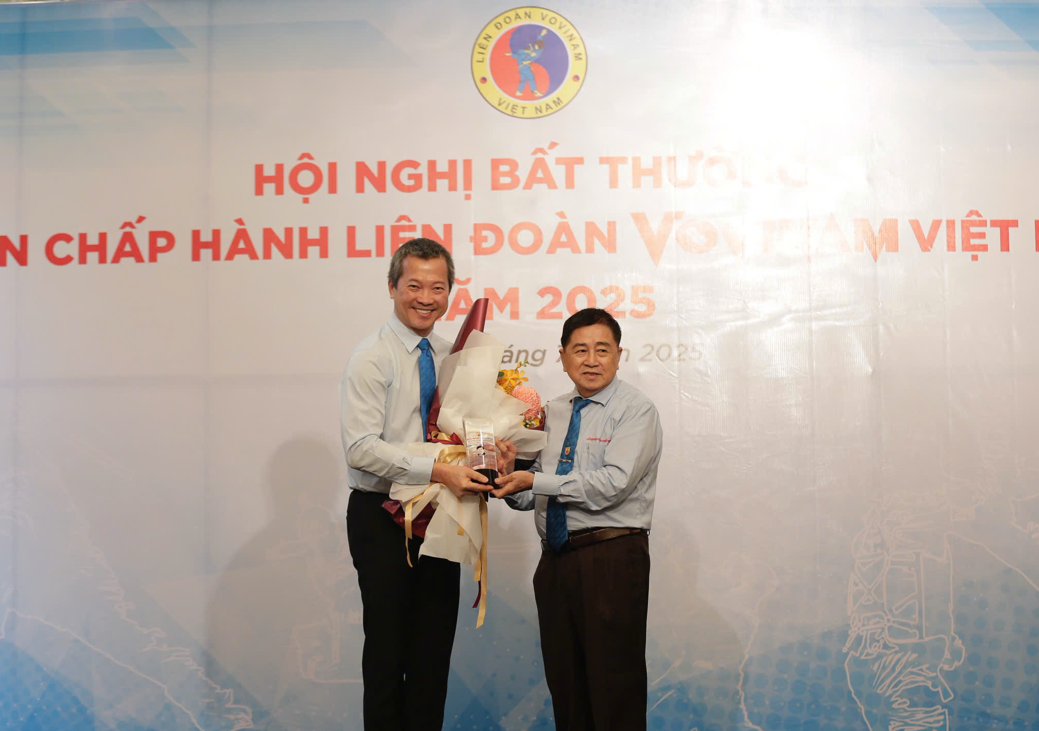 Võ sư Trần Văn Mỹ được bầu làm Chủ tịch LĐ Vovinam Việt Nam - Ảnh 2.