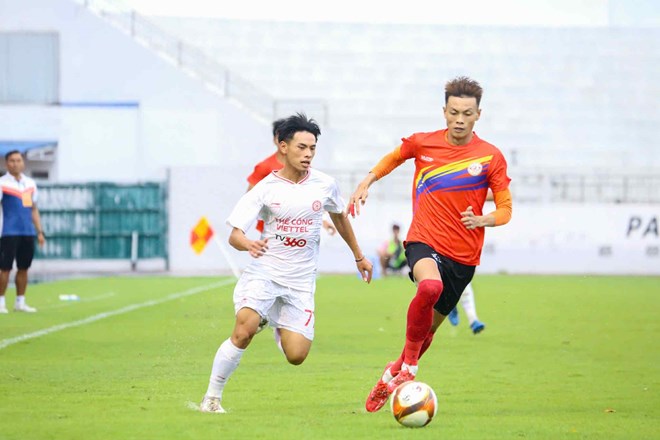 National U21 2025: PVF, The Cong Viettel ប្រកួតប្រជែងដណ្តើមជើងឯក - រូបថត ១. U21 Quốc gia 2025: PVF, Thể Công Viettel tranh chức vô địch- Ảnh 1.