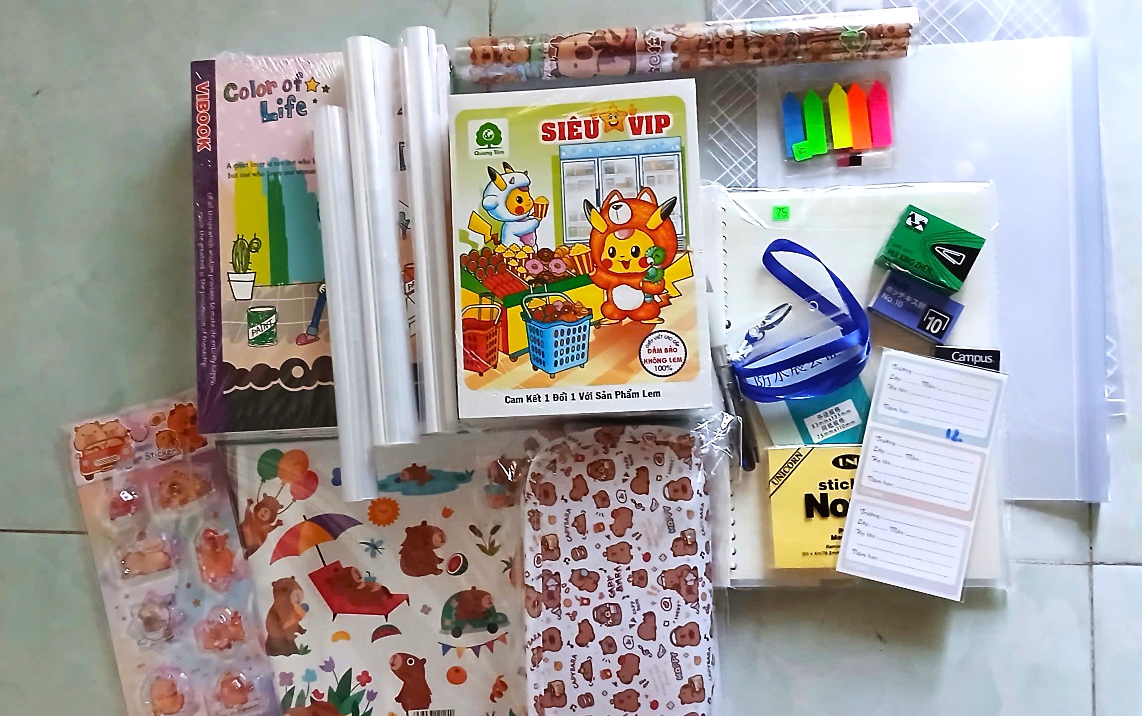 ទីក្រុងហូជីមិញ៖ ឪពុកម្តាយចំណាយលុយរាប់លានដើម្បីទិញសម្ភារៈសិក្សា និងសៀវភៅសិក្សា - រូបថត ៤. TP HCM: Phụ huynh chi tiền triệu để mua dụng cụ học tập, sách giáo khoa- Ảnh 4.