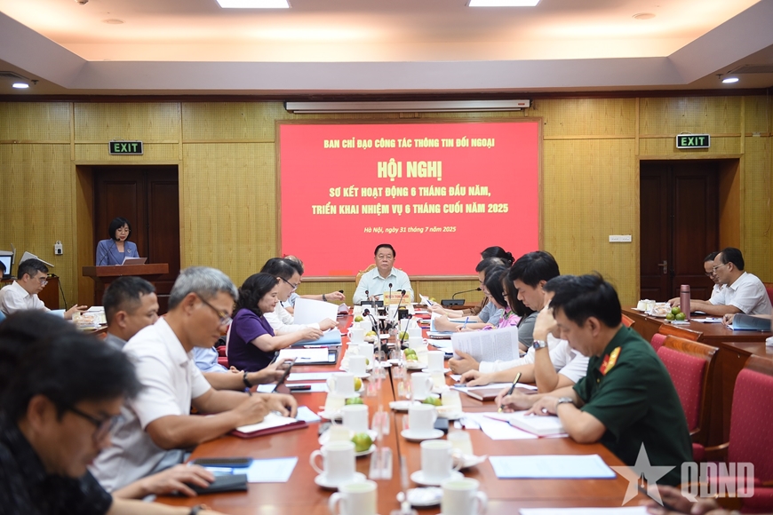 Trưởng ban Tuyên giáo và Dân vận Trung ương chủ trì hội nghị về thông tin đối ngoại- Ảnh 2. Trưởng ban Tuyên giáo và Dân vận Trung ương chủ trì hội nghị về thông tin đối ngoại- Ảnh 2.