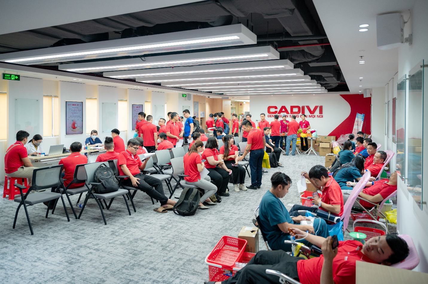 Tập đoàn GELEX tổ chức hiến máu tình nguyện nhân dịp kỷ niệm 35 năm thành lập- Ảnh 1.
