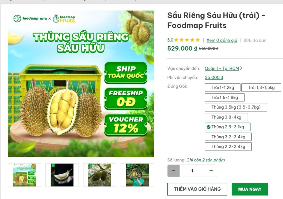 Sầu riêng Sáu Hữu và Chuồng Bò: Giống cổ được ưa chuộng trở lại - Ảnh 2. Sầu riêng Sáu Hữu và Chuồng Bò: Giống cổ được ưa chuộng trở lại - Ảnh 2.