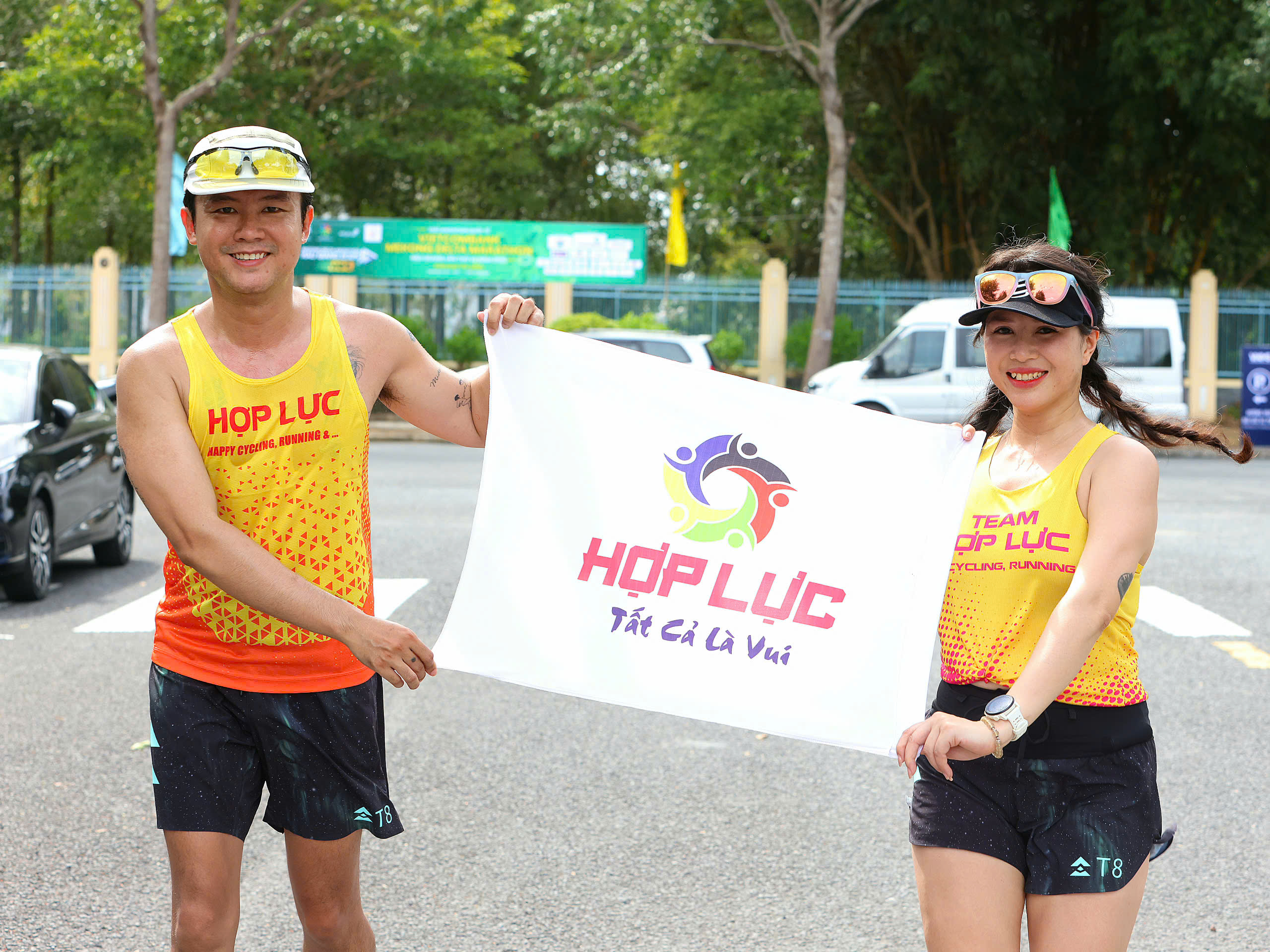 Zabawne zdjęcia z pierwszego międzynarodowego maratonu w nowym mieście Can Tho - Zdjęcie 11. Những hình ảnh vui nhộn tại giải marathon quốc tế đầu tiên của TP Cần Thơ mới- Ảnh 11.