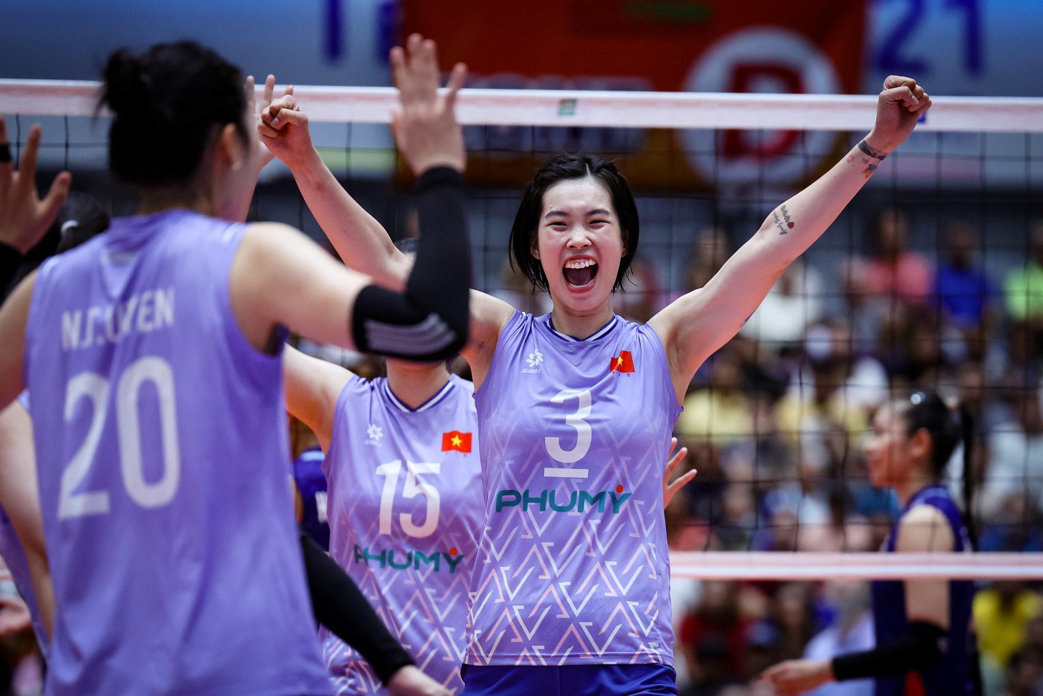 Giành chiến thắng lịch sử, bóng chuyền nữ Việt Nam vô địch SEA V.League - Ảnh 4.