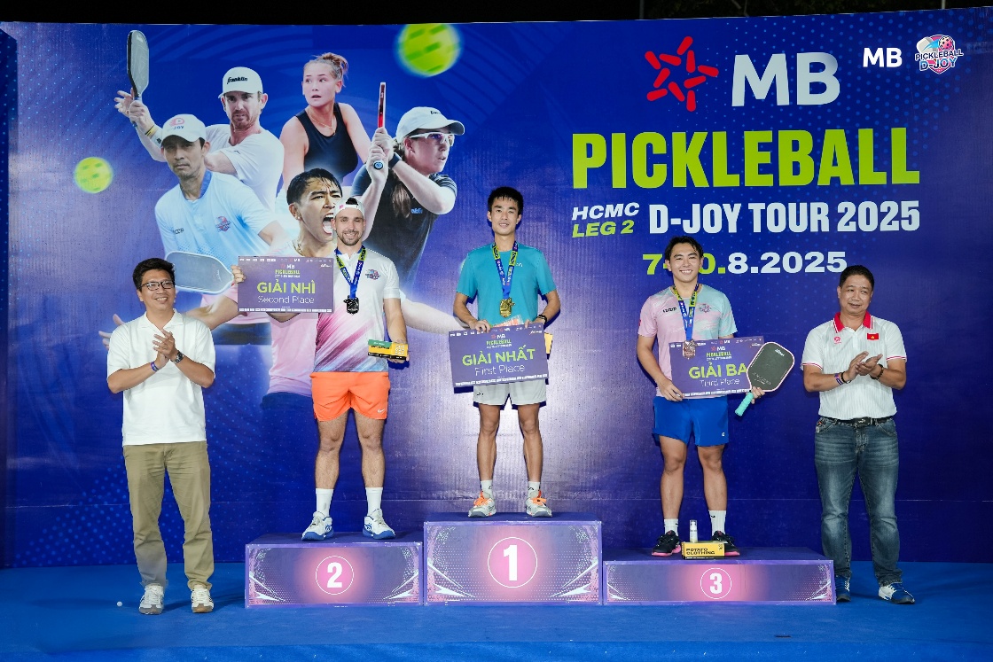 Gần 1.500 trận đấu mãn nhãn tại MB Pickleball D-Joy Tour 2025 - HCMC Leg 2- Ảnh 2.