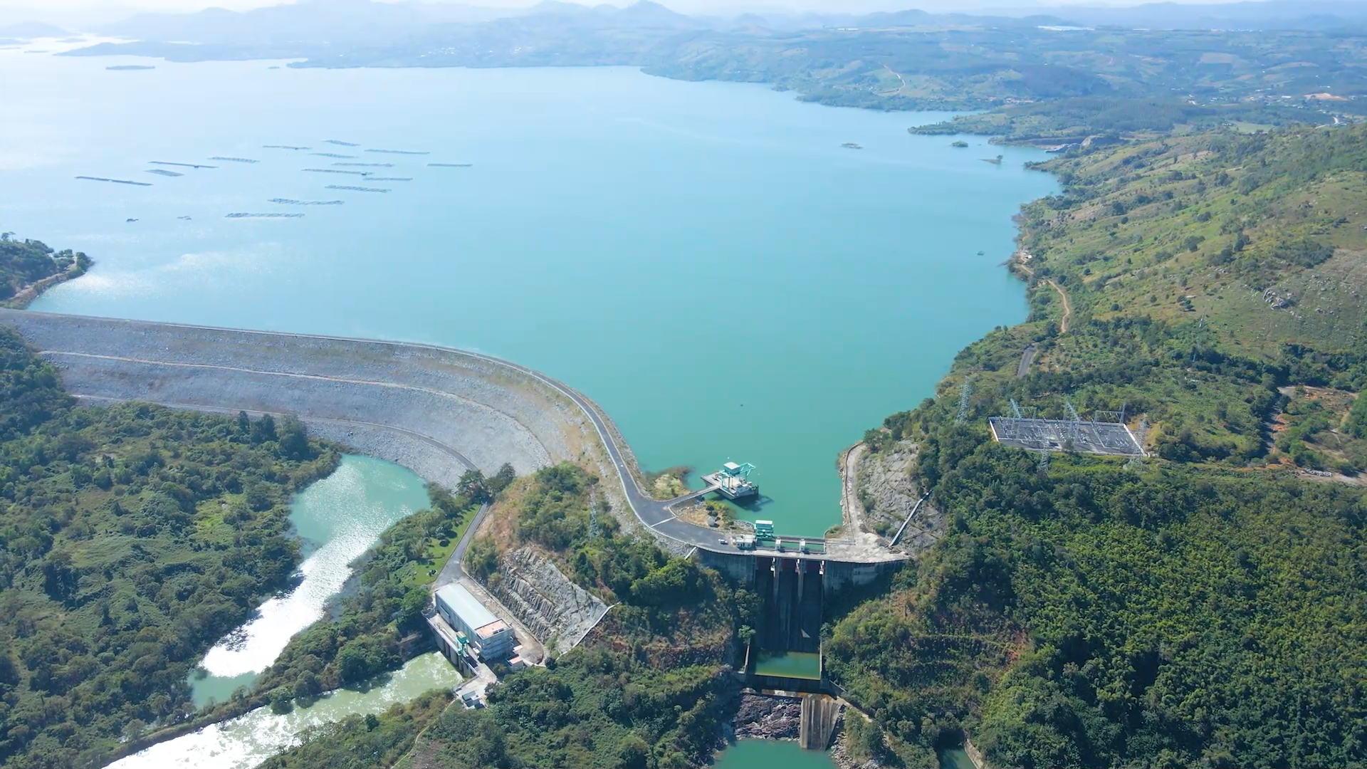 Công ty Thủy điện Buôn Kuốp sản xuất điện mùa khô 2025 an toàn, hiệu quả- Ảnh 1.