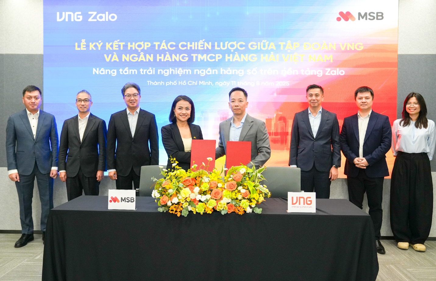 MSB và VNG ký kết hợp tác chiến lược, nâng tầm trải nghiệm khách hàng trên Zalo - Ảnh 1.