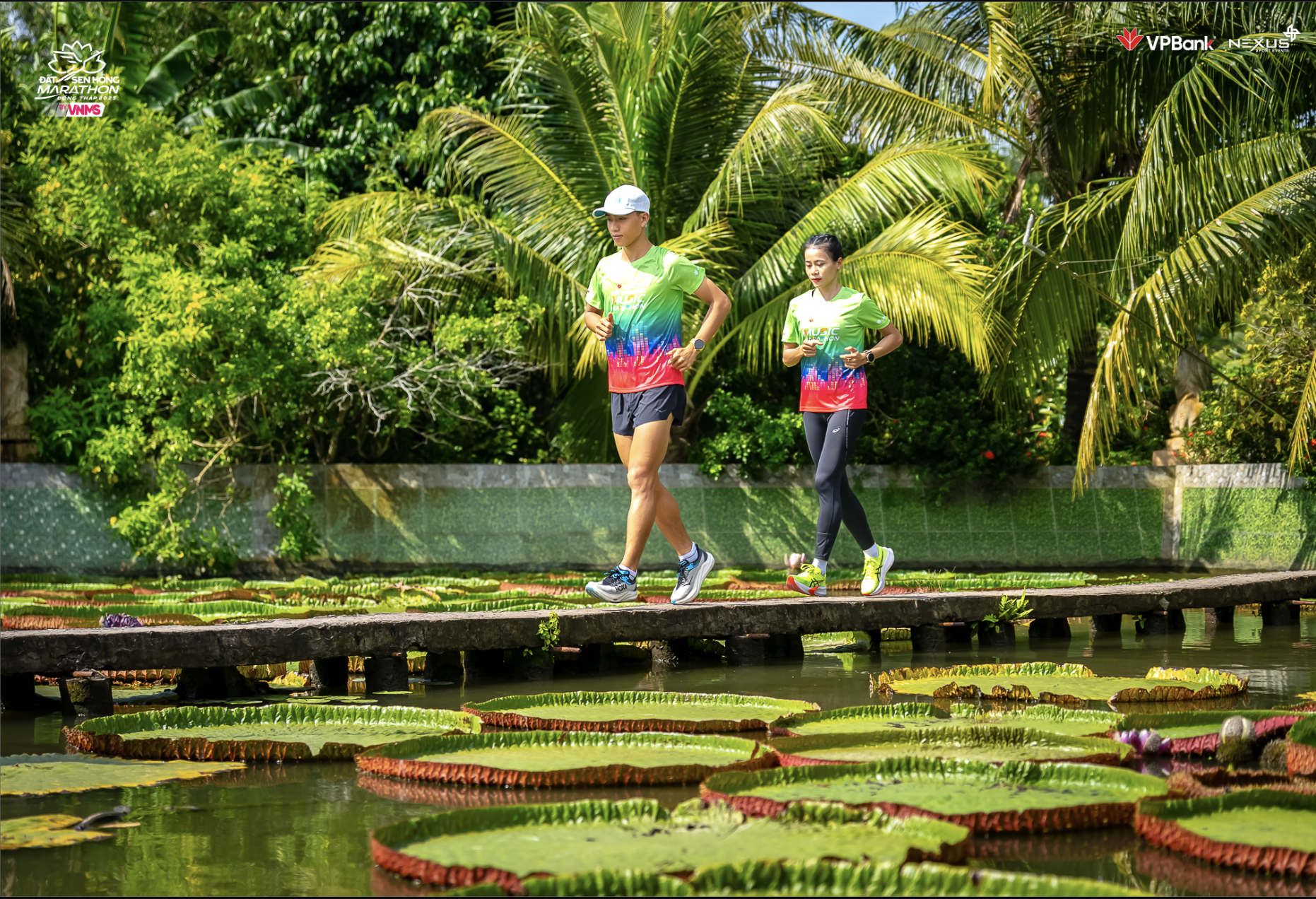 Hơn 10.000 vận động viên tham gia VPBank Đất Sen Hồng Music Marathon 2025 - Ảnh 1.