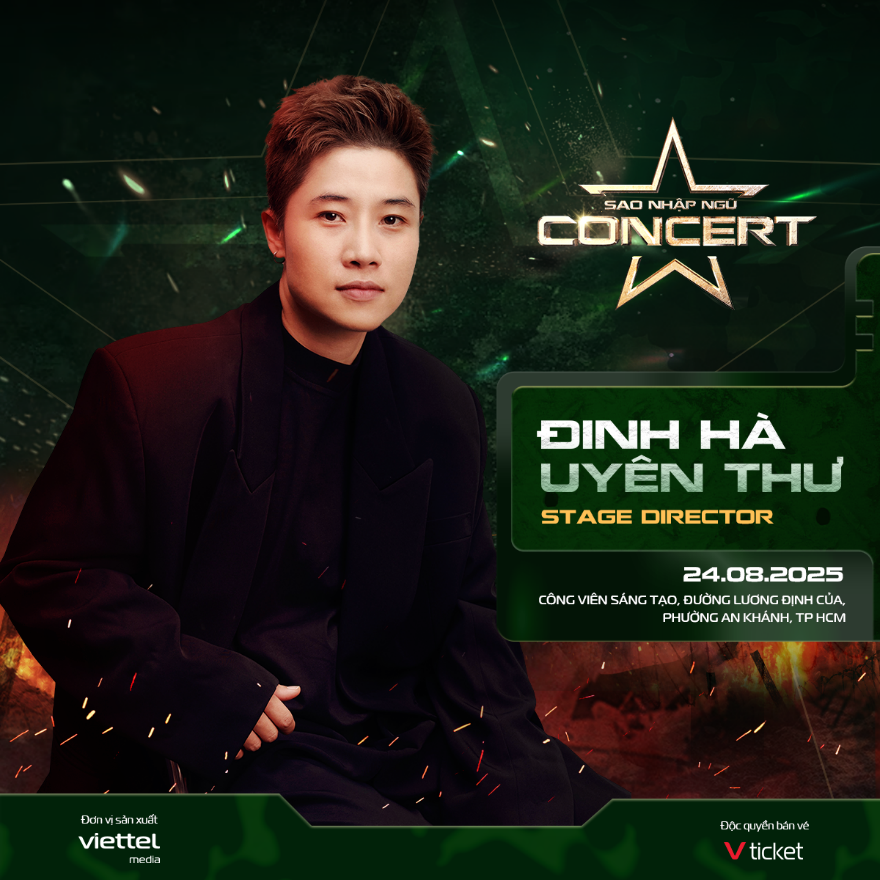 Concert Sao Nhập Ngũ: ekip hàng đầu Việt Nam hội tụ, hứa hẹn một đêm bùng nổ- Ảnh 2.
