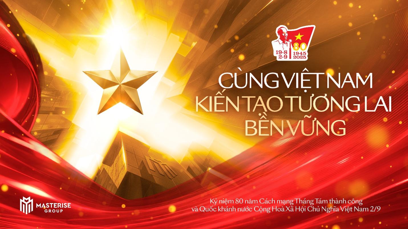 Masterise Group lan tỏa tinh thần yêu nước nhân dịp 80 năm Quốc khánh 2/9 - Ảnh 1.