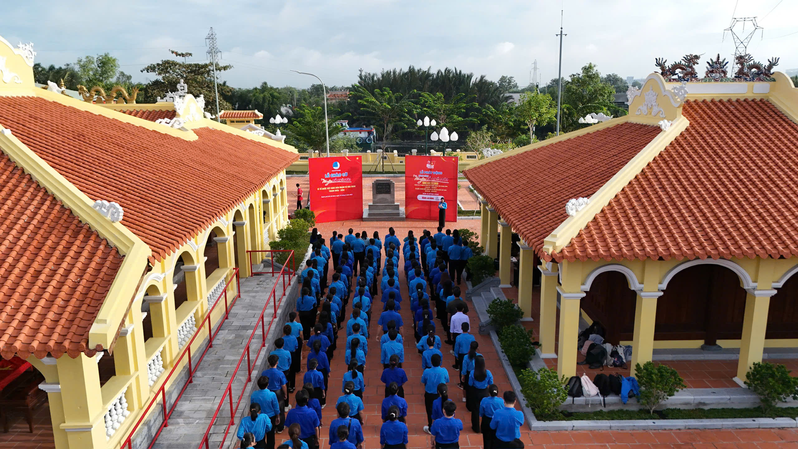 Hoa hậu Lương Thuỳ Linh, Đoàn Thiên Ân cùng tuổi trẻ TP HCM lan toả hành trình “Tôi yêu Tổ quốc tôi"- Ảnh 13.