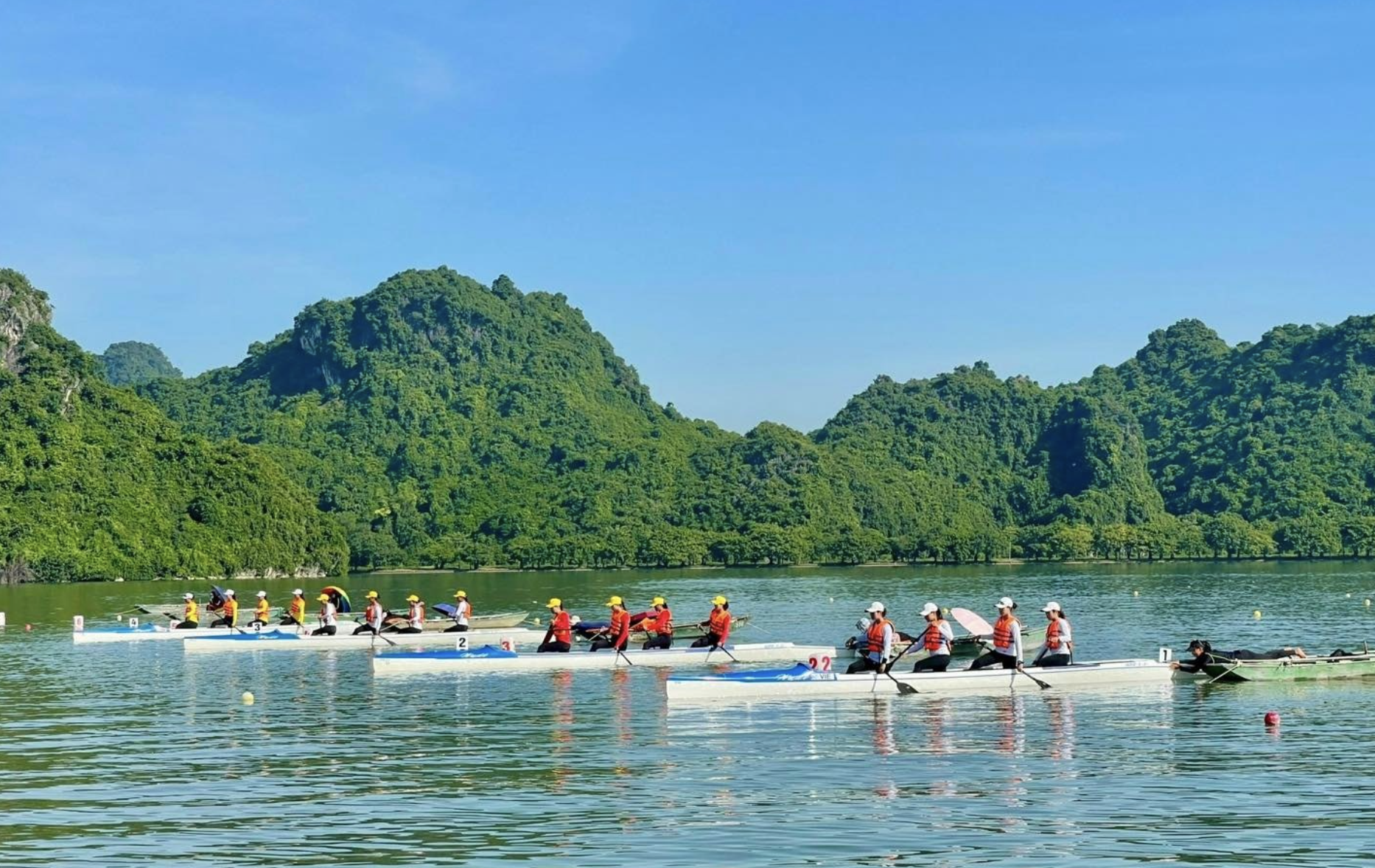 Chủ nhà TP HCM xếp hạng ba toàn đoàn Giải Canoeing trẻ quốc gia - Ảnh 1.