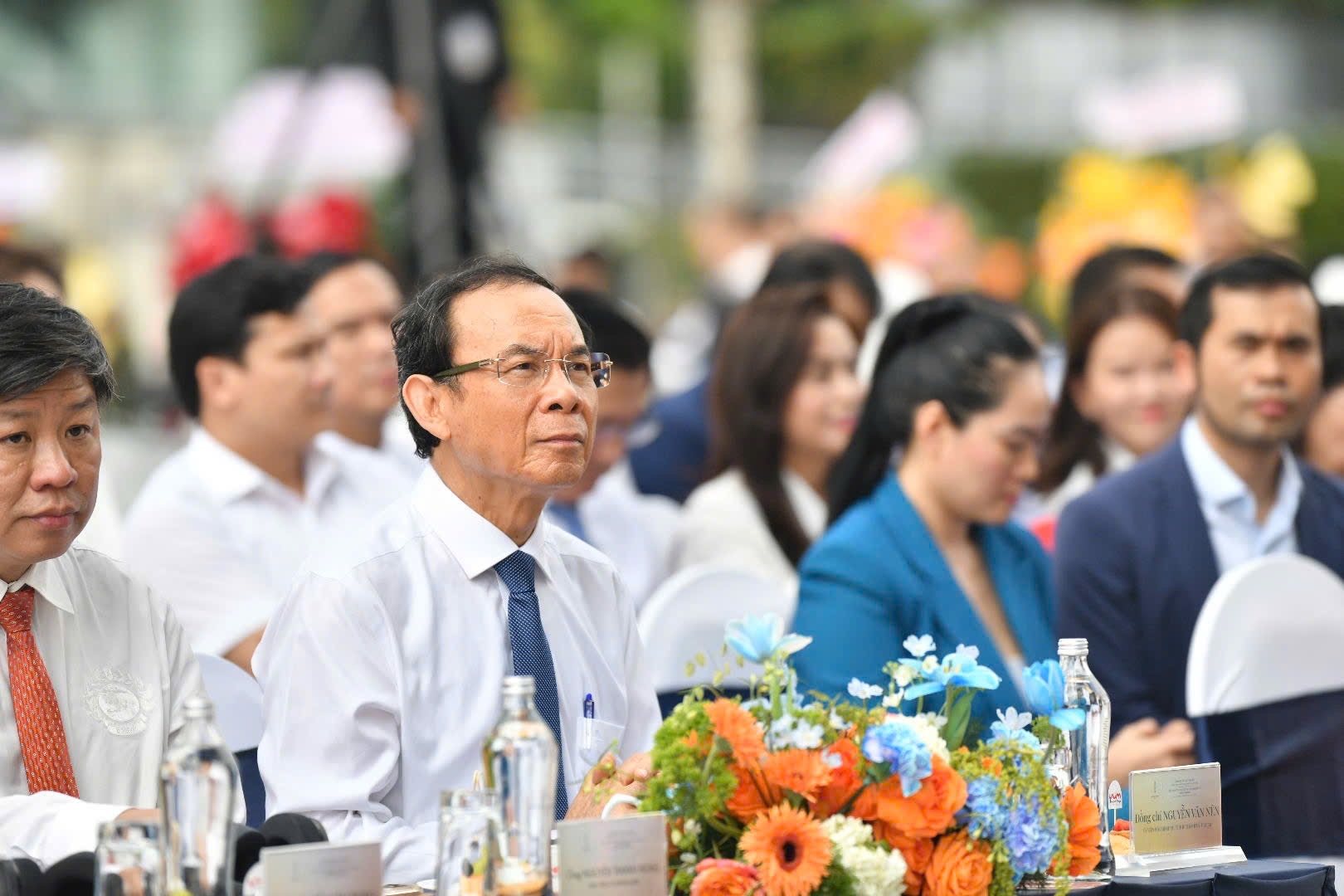 TP HCM khánh thành Trung tâm tài chính quốc tế Saigon Marina - Ảnh 1.