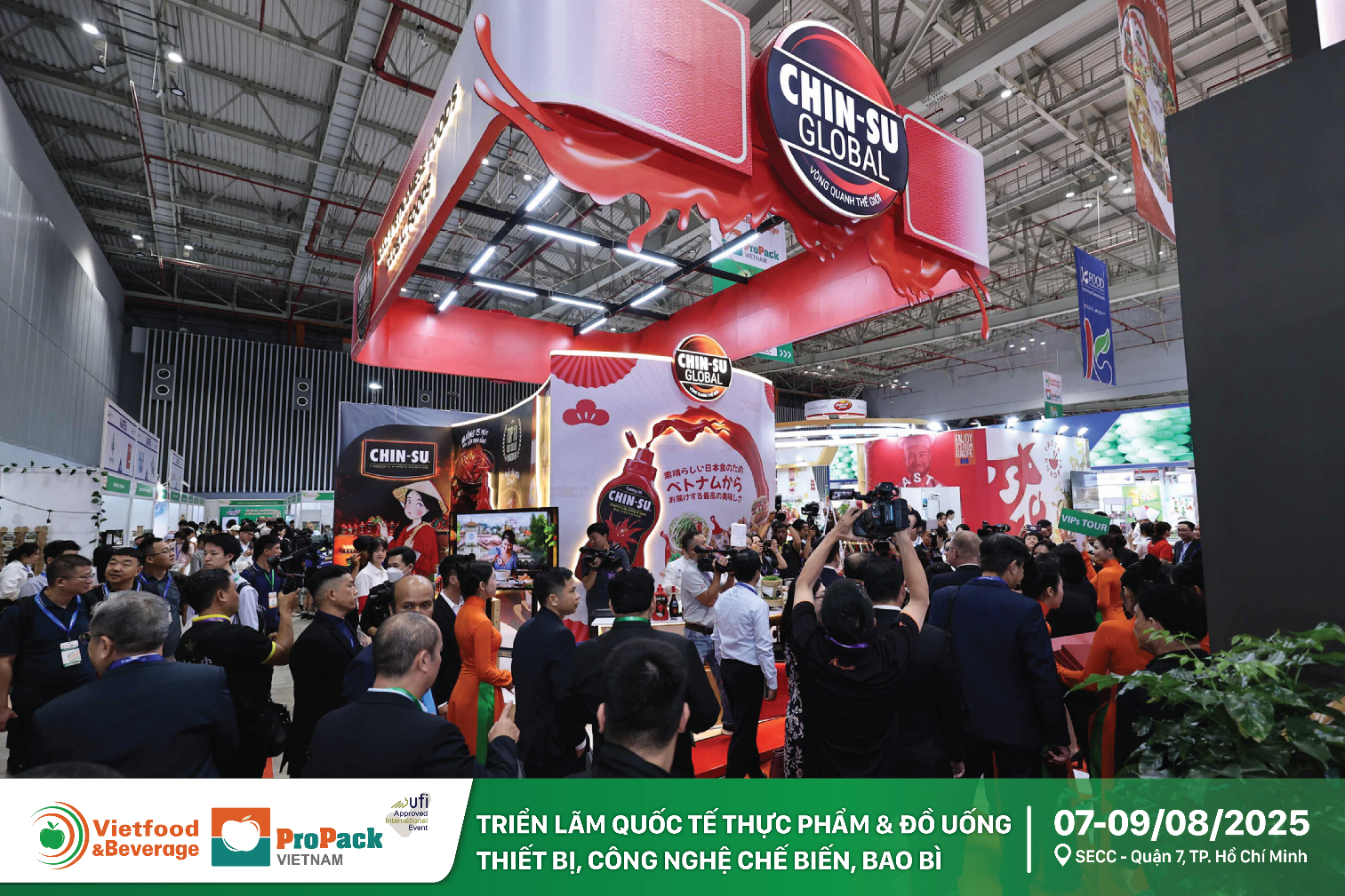 Vietfood & Beverage – Propack Vietnam 2025: quy tụ hơn 1.400 gian hàng- Ảnh 1. Vietfood & Beverage – Propack Vietnam 2025: quy tụ hơn 1.400 gian hàng- Ảnh 1.