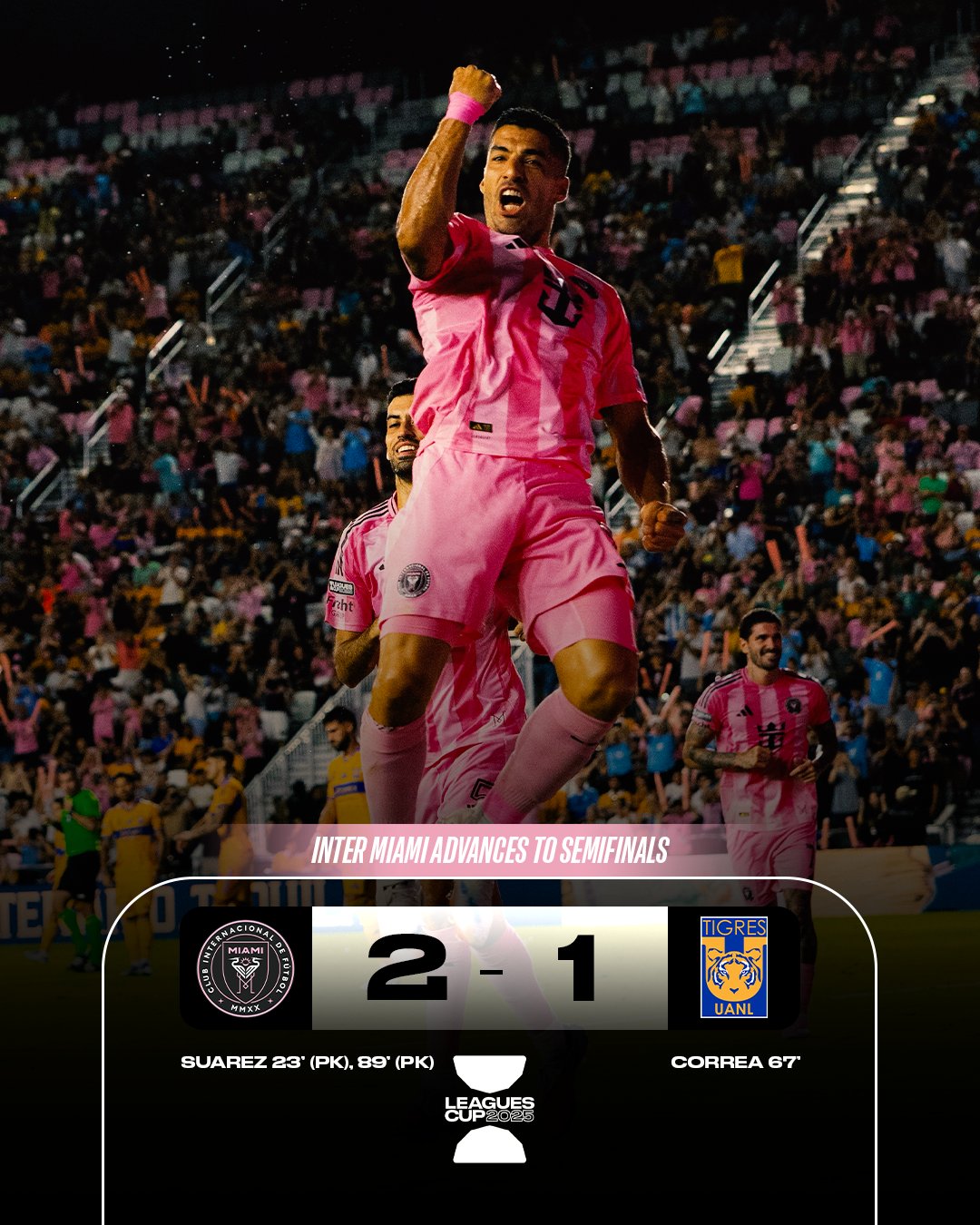 Inter Miami vào bán kết Leagues Cup, "bão" tranh cãi khi HLV chỉ đạo từ khán đài- Ảnh 2.
