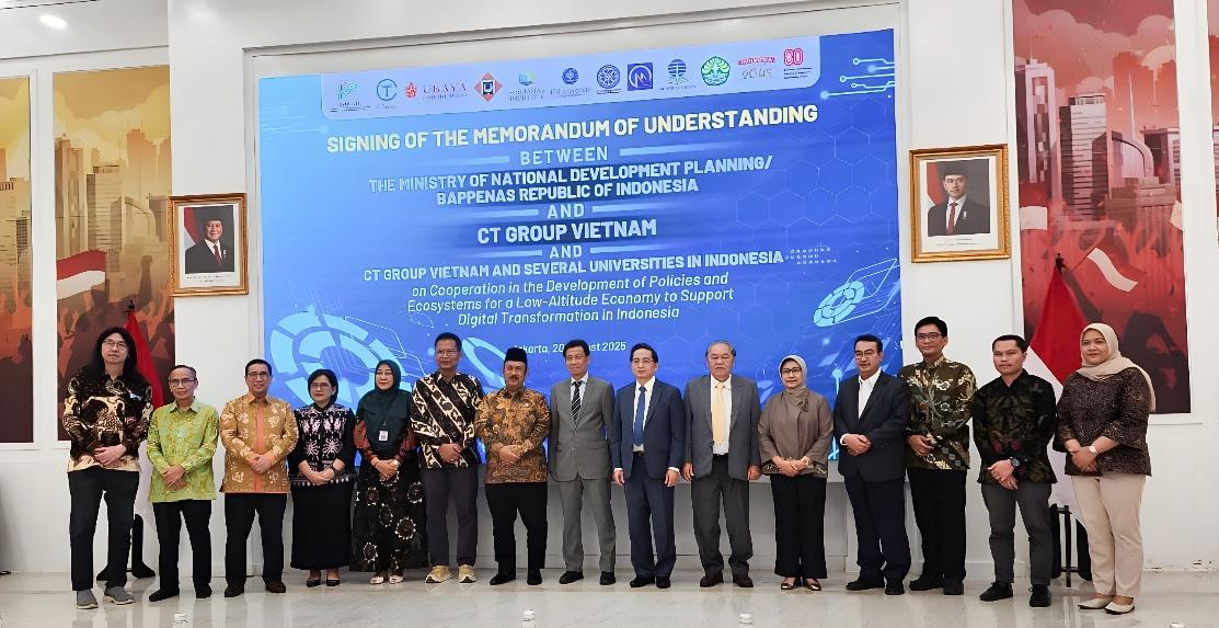 CT Group ký Ghi nhớ hợp tác với Bộ Kế hoạch Phát triển Quốc gia Indonesia- Ảnh 2.