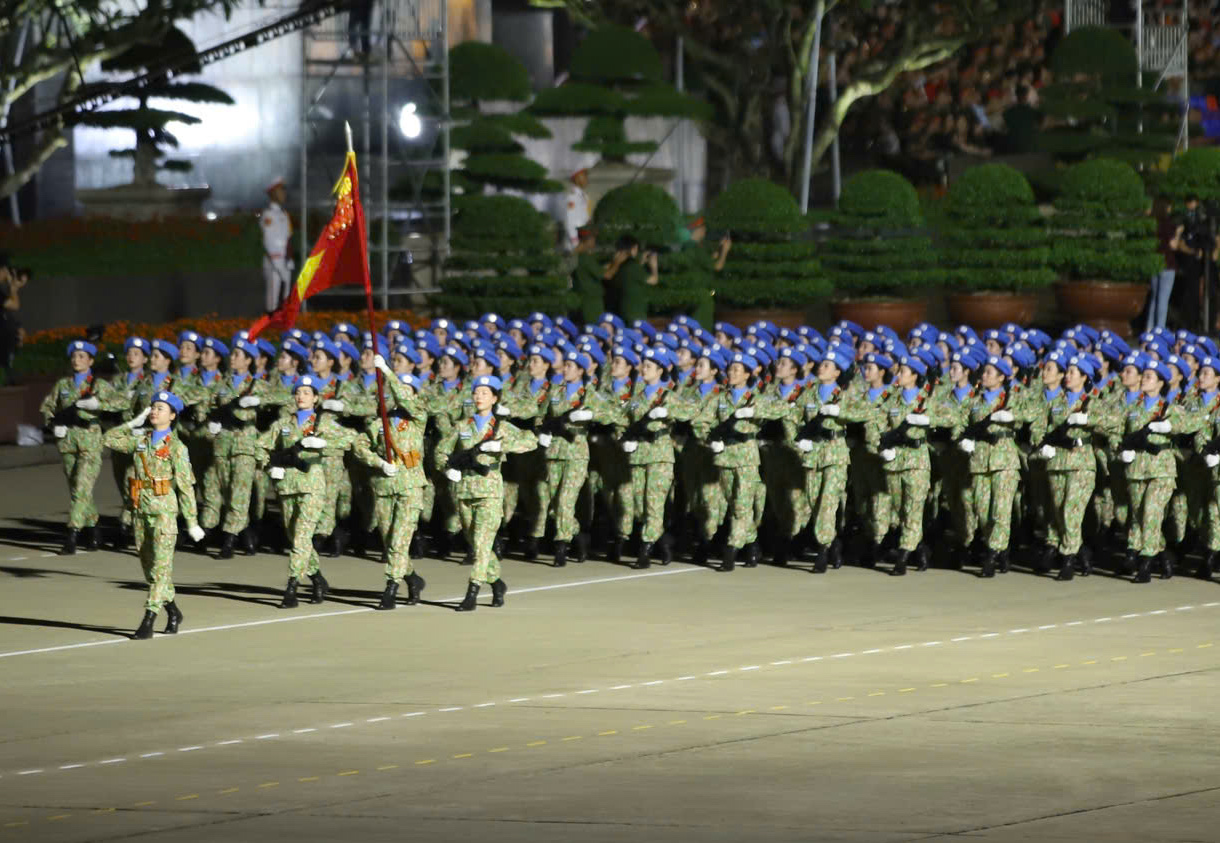 Mãn nhãn với hình ảnh của các khối diễu binh trên Quảng trường Ba Đình- Ảnh 9.