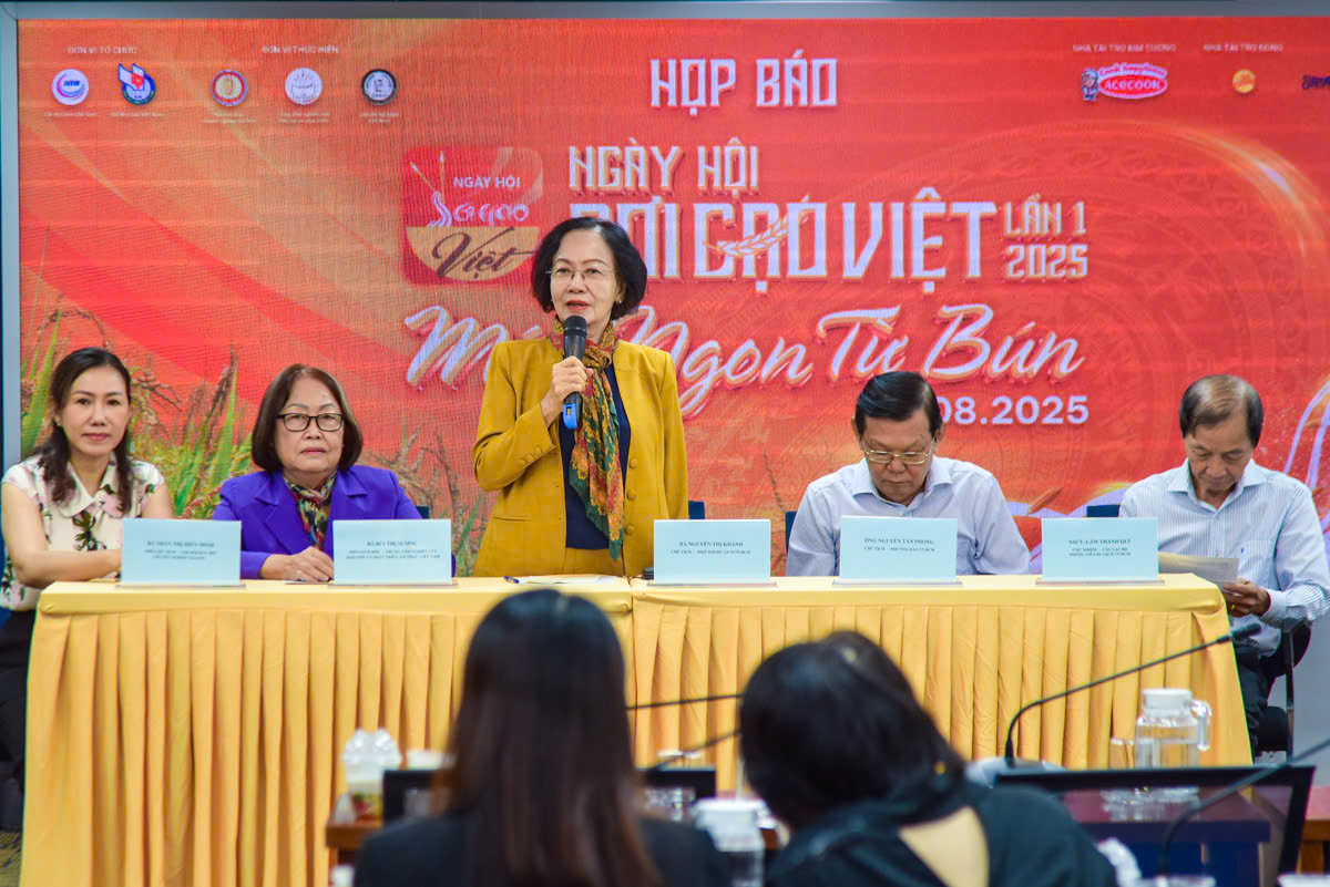 Ngày hội sợi gạo Việt 2025: Khám phá món ngon từ bún tại TP HCM - Ảnh 2. Ngày hội sợi gạo Việt 2025: Khám phá món ngon từ bún tại TP HCM - Ảnh 2.