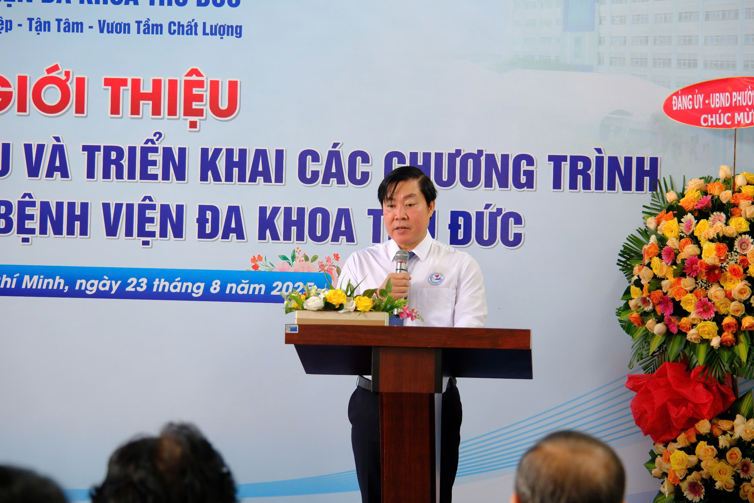 Bệnh viện Đa khoa Thủ Đức làm điều khiến nhiều người “bất ngờ” trong sáng 23-8- Ảnh 1.