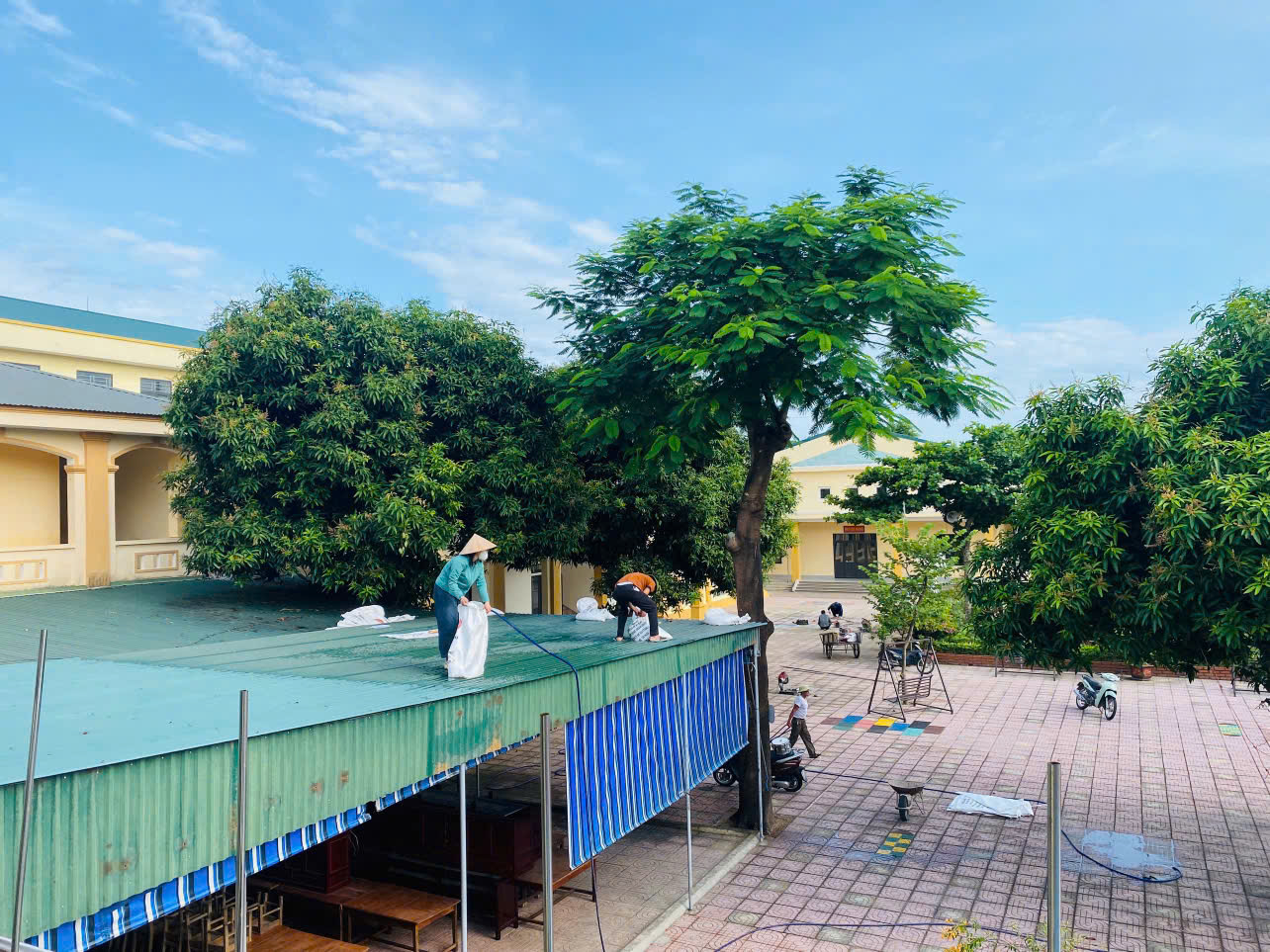 Hà Tĩnh khẩn trương ứng phó bão số 5 - Ảnh 6.