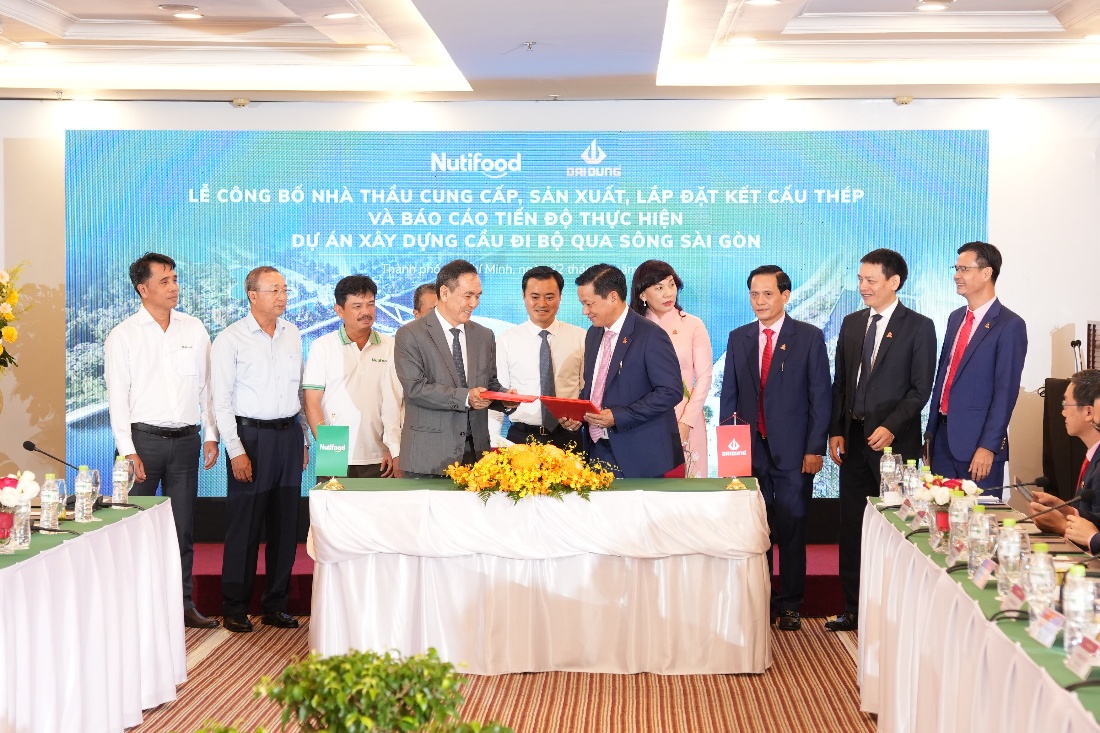 Nutifood công bố nhà thầu cung cấp, sản xuất, lắp đặt kết cấu thép dự án cầu đi bộ- Ảnh 2. Nutifood công bố nhà thầu cung cấp, sản xuất, lắp đặt kết cấu thép dự án cầu đi bộ- Ảnh 2.