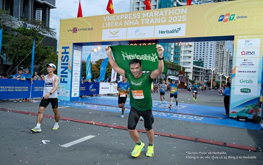 Herbalife Việt Nam tiếp tục đồng hành cùng VnExpress Marathon Nha Trang, lan tỏa lối sống năng động- Ảnh 3. Herbalife Việt Nam tiếp tục đồng hành cùng VnExpress Marathon Nha Trang, lan tỏa lối sống năng động- Ảnh 3.