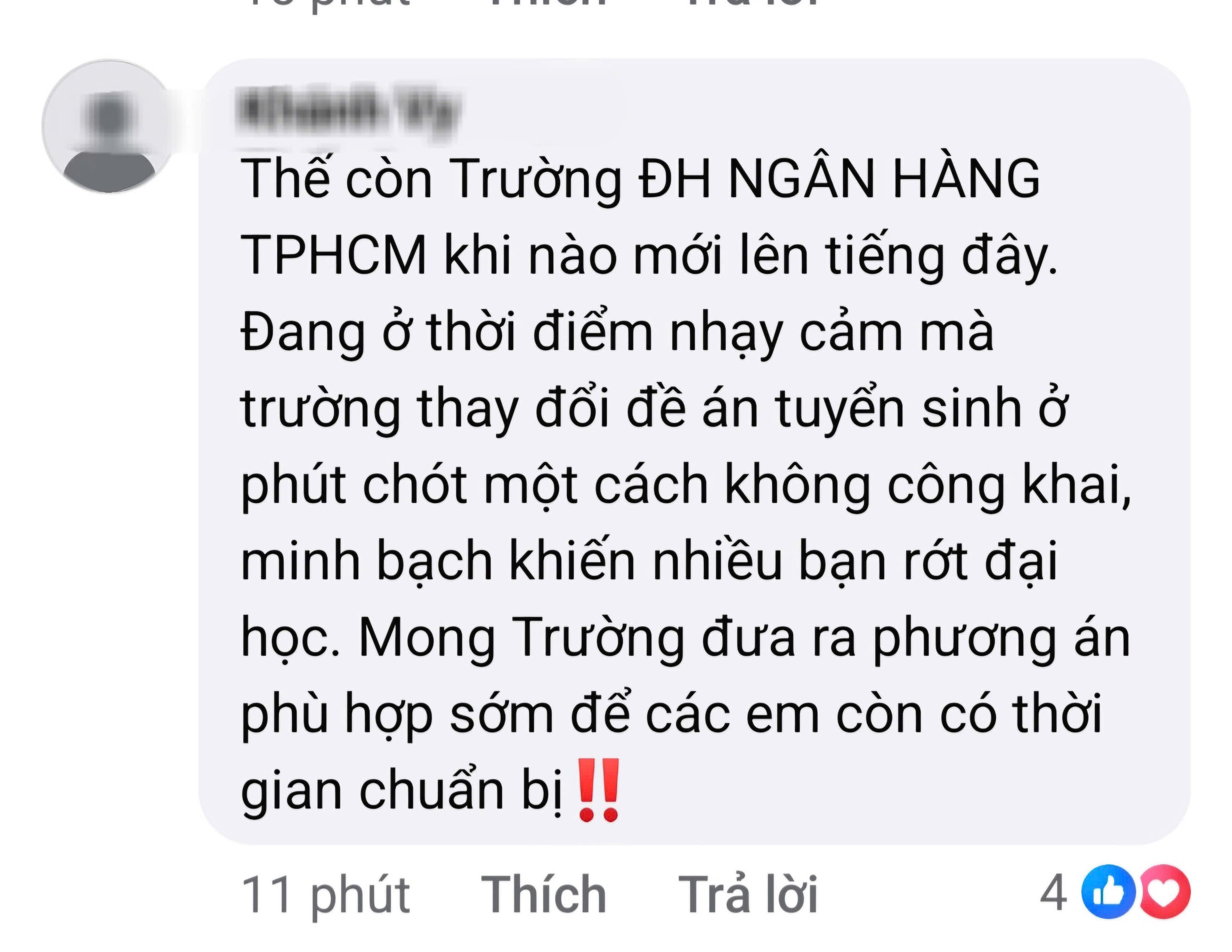 Thay đổi điều kiện xét tuyển phút chót, Trường ĐH Ngân hàng TP HCM nói gì?- Ảnh 2. Thay đổi điều kiện xét tuyển phút chót, Trường ĐH Ngân hàng TP HCM nói gì?- Ảnh 2.
