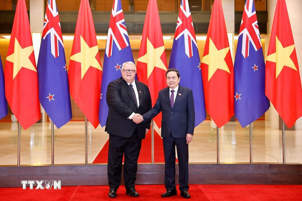 Chủ tịch Quốc hội Trần Thanh Mẫn hội đàm với Chủ tịch Quốc hội New Zealand Gerry Brownlee - Ảnh 8. Chủ tịch Quốc hội Trần Thanh Mẫn hội đàm với Chủ tịch Quốc hội New Zealand Gerry Brownlee - Ảnh 8.