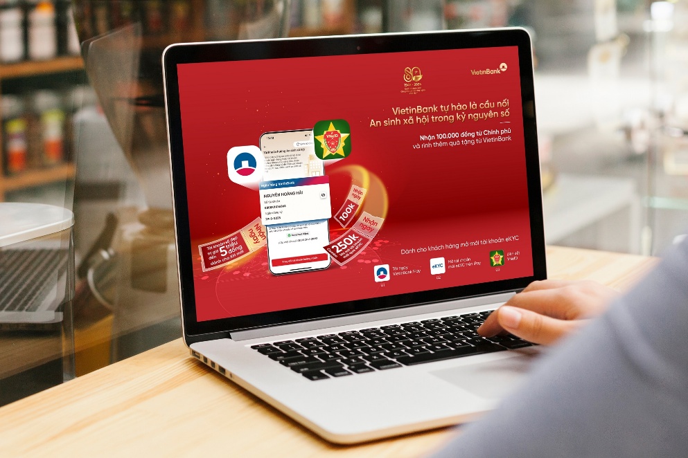 Nhận quà từ Chính phủ – Niềm vui nhân đôi cùng VietinBank- Ảnh 1.