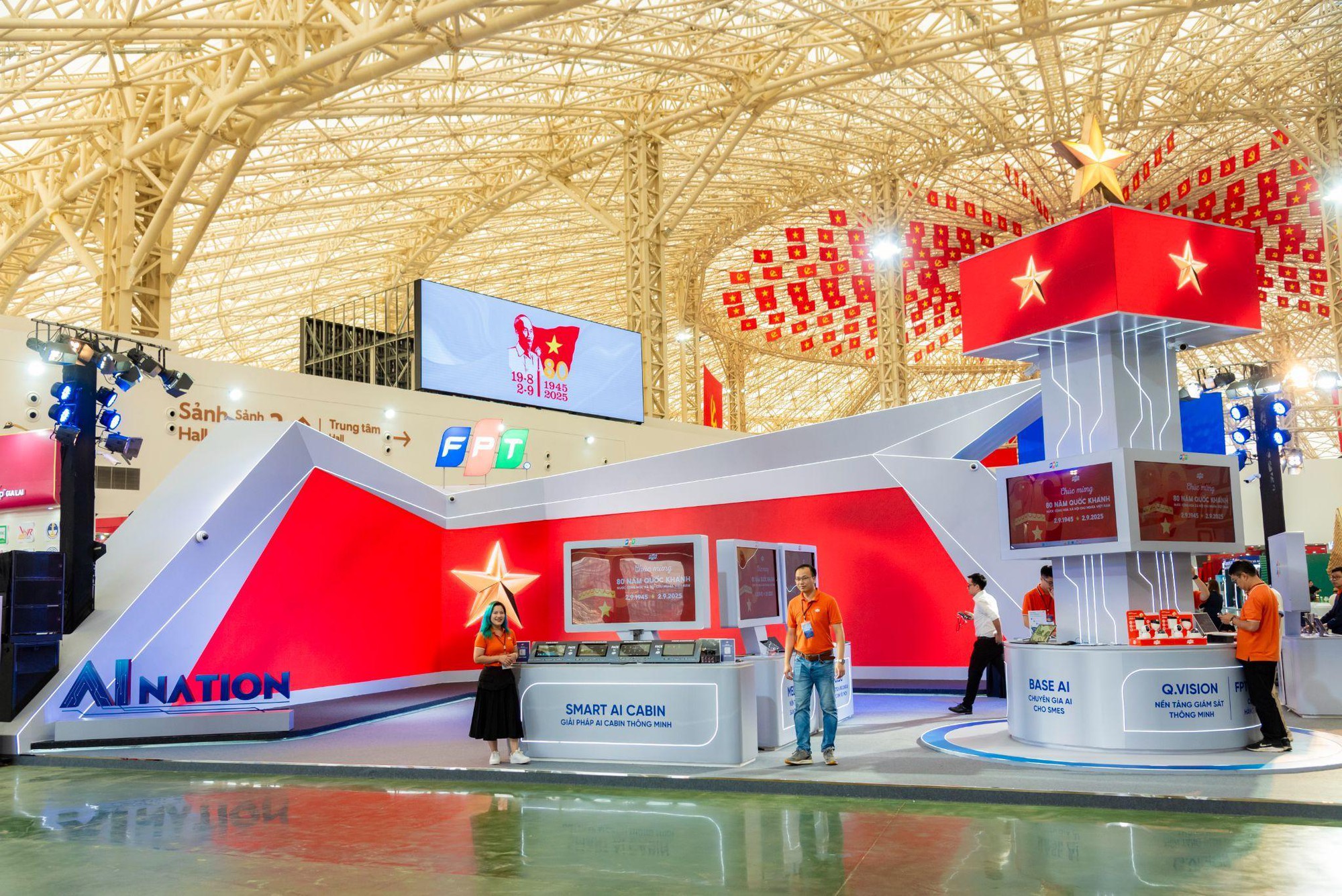 Hệ sinh thái AI FPT gây ấn tượng tại triển lãm 80 năm Hành trình Độc lập - Tự do - Hạnh phúc- Ảnh 1.