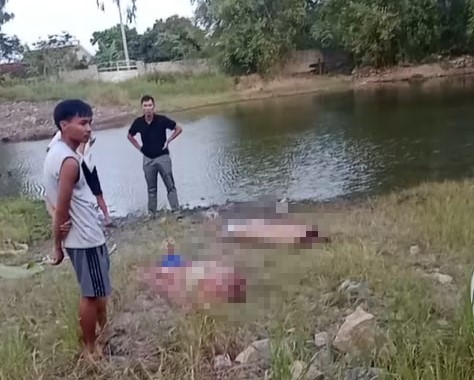 Thi thể 2 học sinh mất tích được phát hiện gần mỏ đá - Ảnh 1.