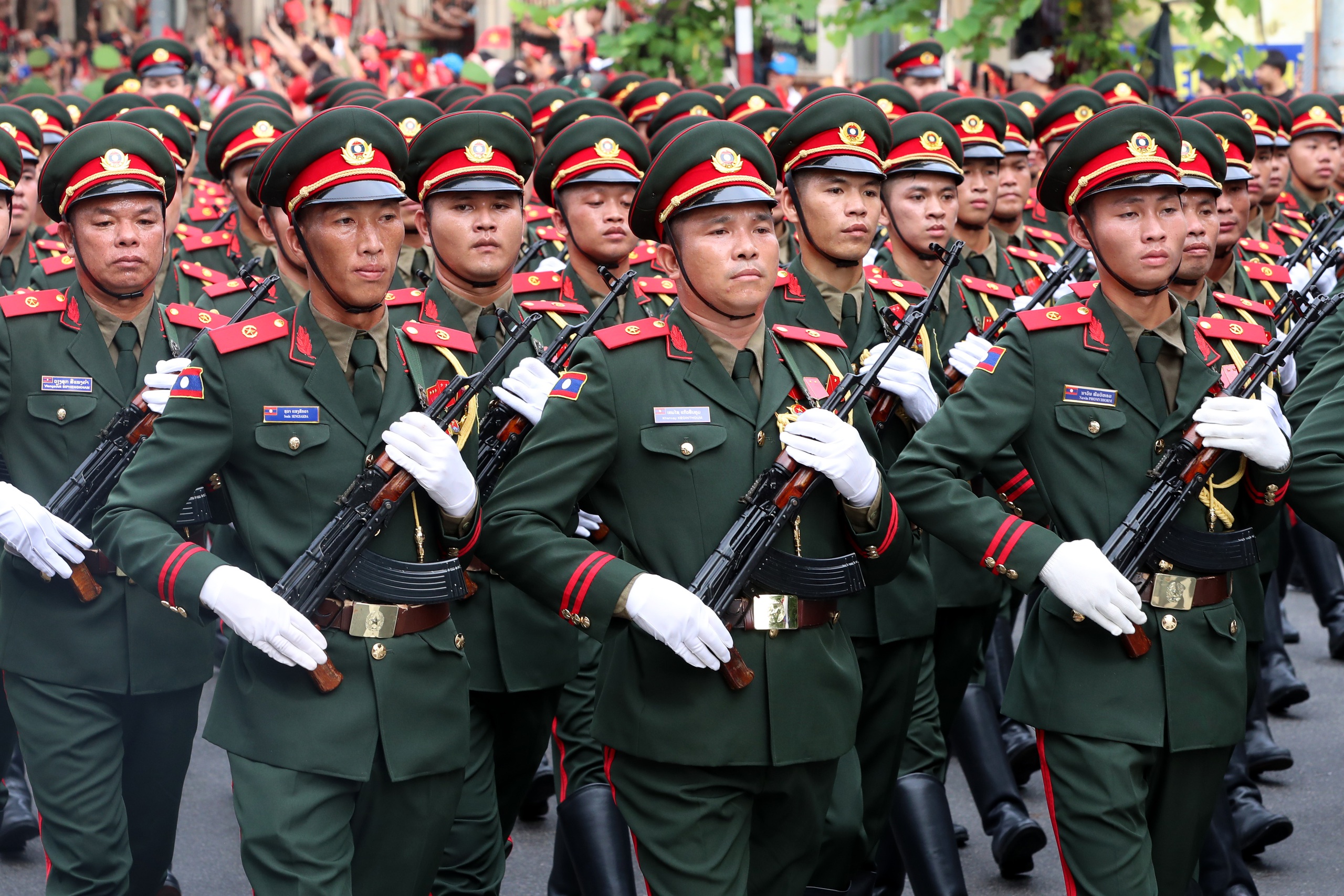 Những hình ảnh ấn tượng trong ngày tổng duyệt diễu binh, diễu hành chào mừng Quốc khánh 2-9 - Ảnh 18.
