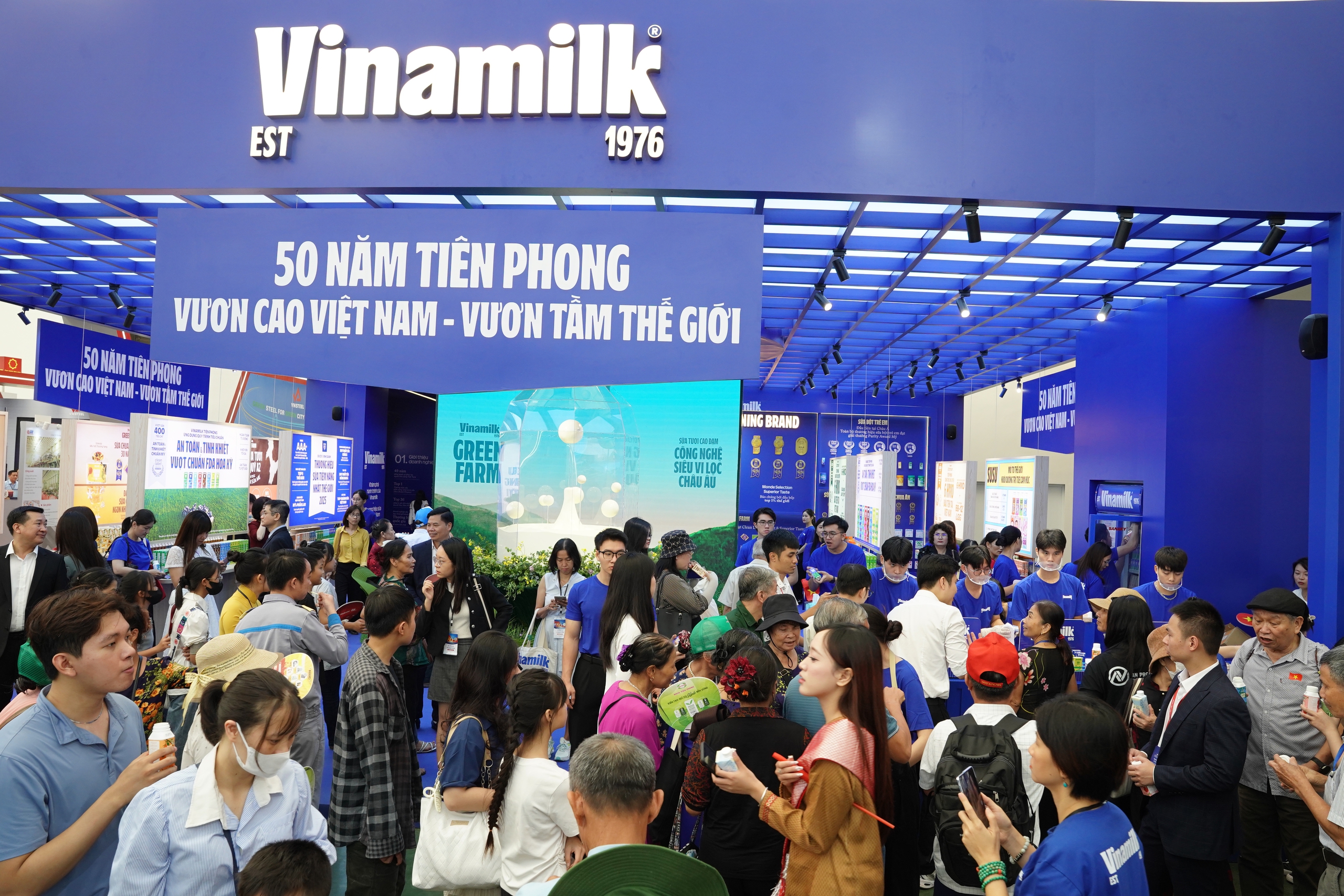 Vinamilk tạo điểm nhấn tại triển lãm thành tựu đất nước 80 năm- Ảnh 3. Vinamilk tạo điểm nhấn tại triển lãm thành tựu đất nước 80 năm- Ảnh 3.