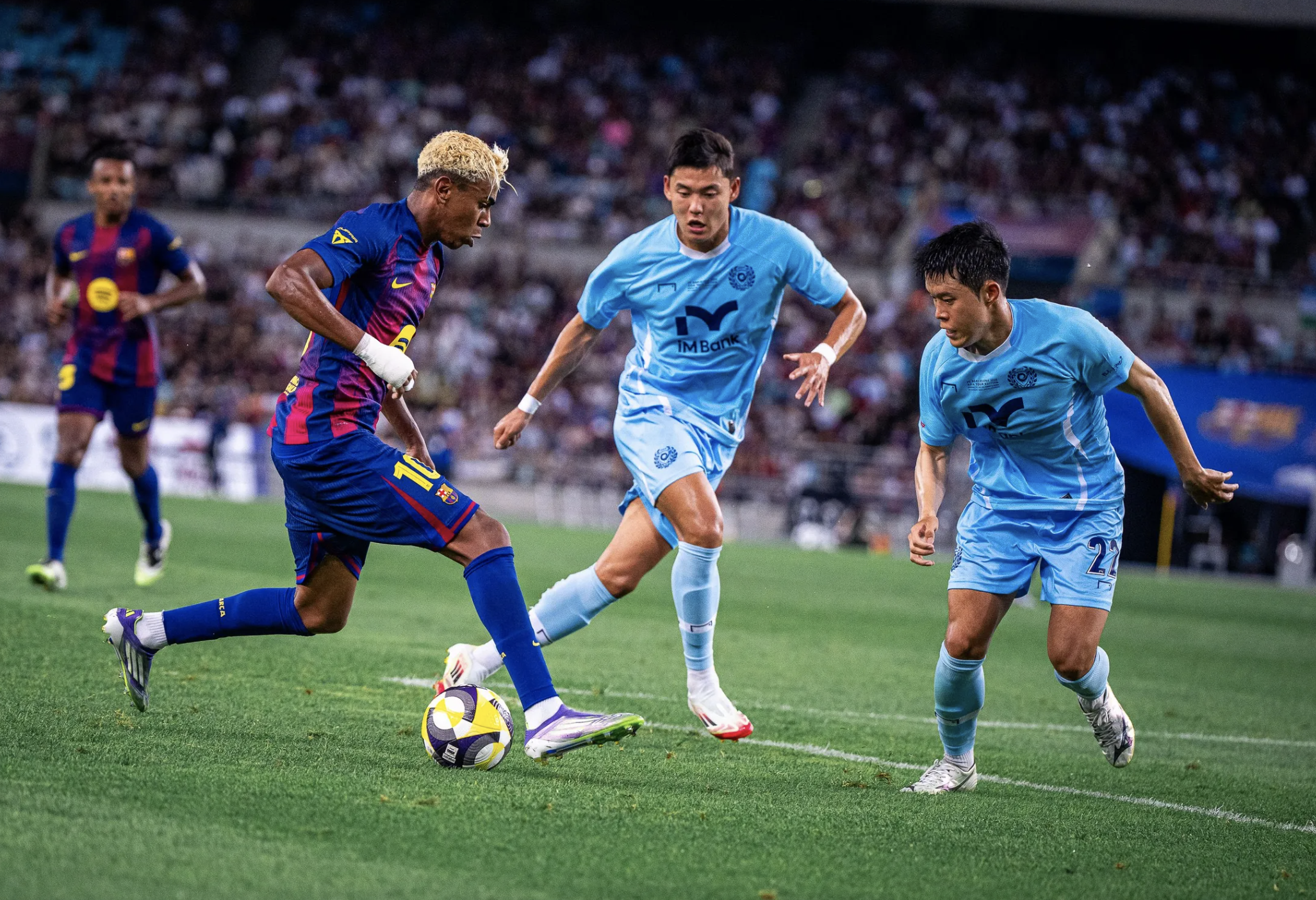 Rashford ghi bàn ra mắt, Barcelona thắng đậm 5-0 Daegu FC - Ảnh 1.